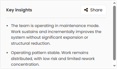Key insights